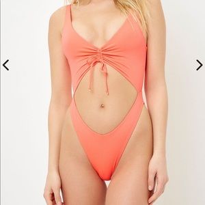 New Frankies bikini EMMA in coral red swimsuit